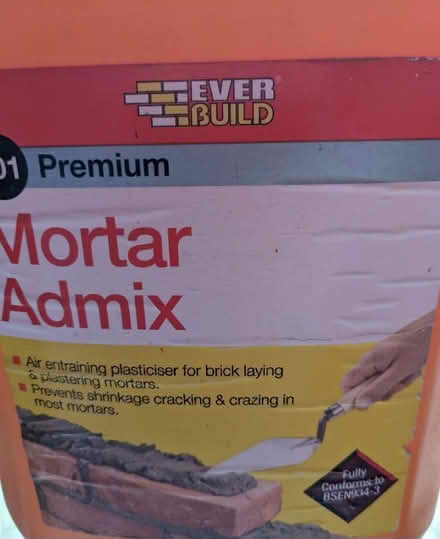 Photo of free Mortar admix (Frenchwood PR1) #1