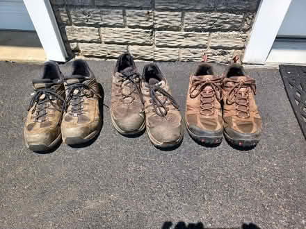 Photo of free 3 pairs of shoes, size 12 (Clarksburg/Urbana)