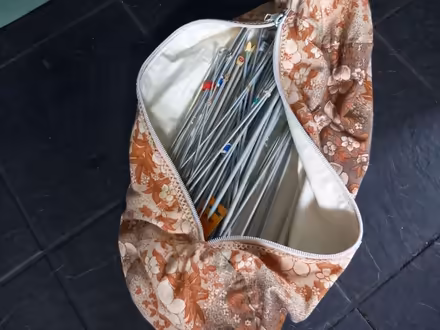 Photo of free Bag full of knitting needles (Cashes Green GL5) #1
