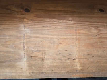 Photo of free Wooden Desk with Drawers (Bozeat NN29) #2