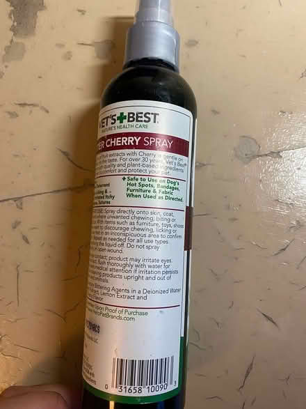 Photo of free Anti-chew spray for dogs (New Marston OX3) #3