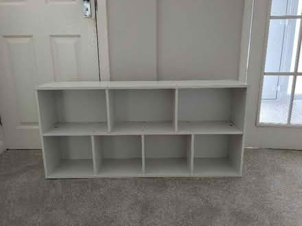 Photo of free Small white shelf unit (Horsell GU21) #4