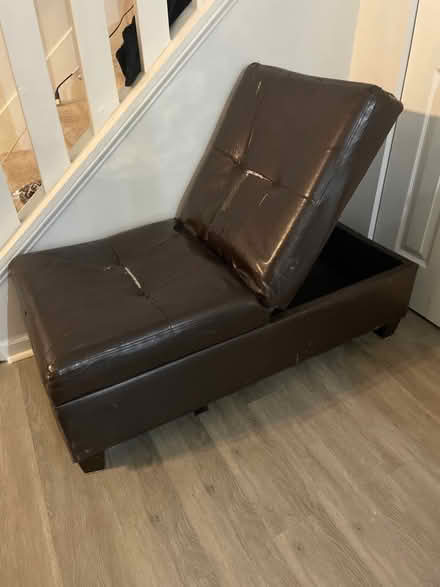 Photo of free Ottoman with storage (Morrow) #3