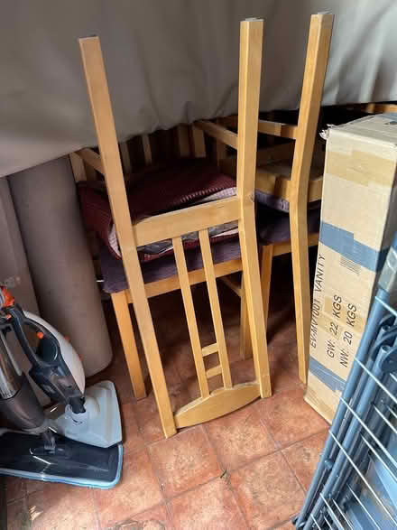 Photo of free IKEA table & 4 chairs (BA14) #2