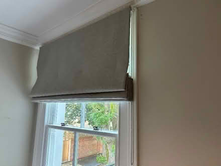 Photo of free 3 Roman blinds (Chiswick W4) #1