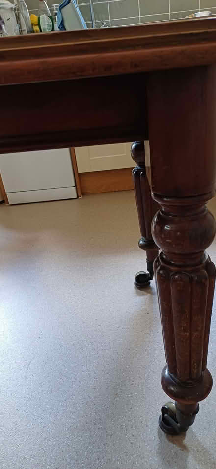 Photo of free Oak table (North Holmwood) #2