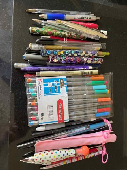 Photo of free Assorted coloured pencils & pens (Erdington) #3