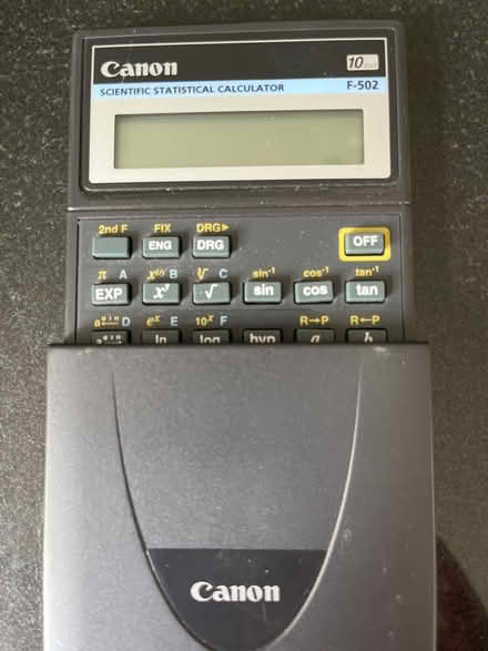 Photo of free Canon calculator (Erdington) #1
