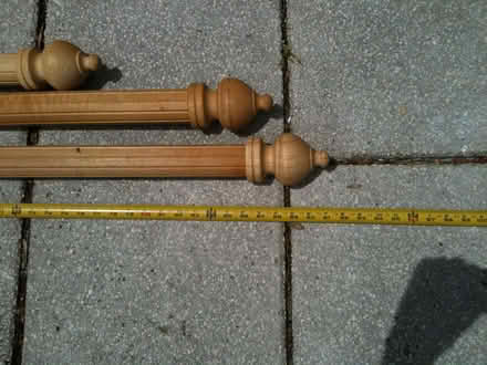 Photo of free Wooden Drapery Rods (Plant City) #2