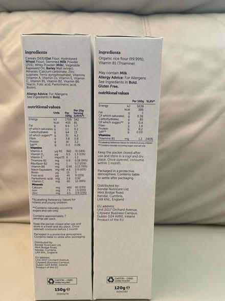 Photo of free Baby rice and porridge (Addlestone) #2