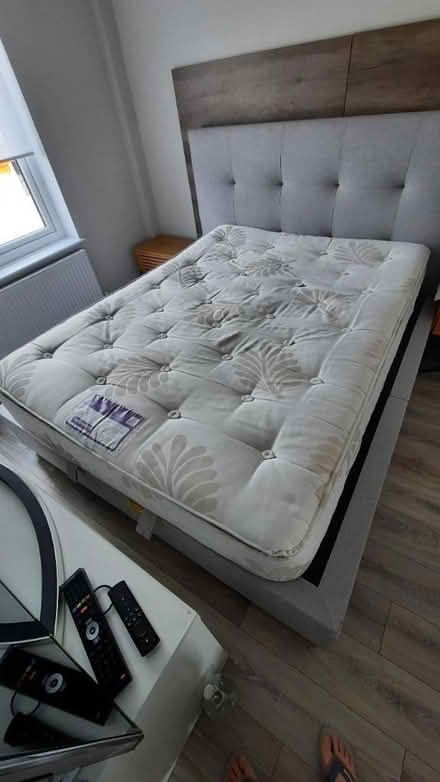Photo of free Queen Bed support + Matress (Borehamwood) #2