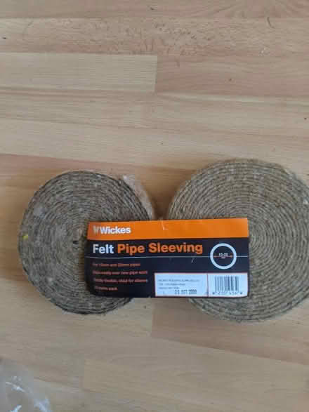 Photo of free Felt Pipe Sleeving (Banstead SM7) #1