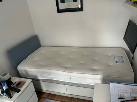 Photo of free Single bed and mattress (SG12) #1