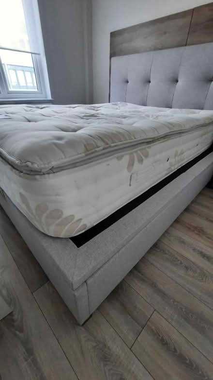 Photo of free Queen Bed support + Matress (Borehamwood) #3