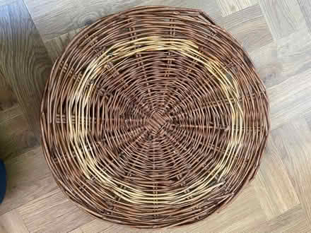 Photo of free Weaved flat basket/plate (Haywards Heath RH16) #1