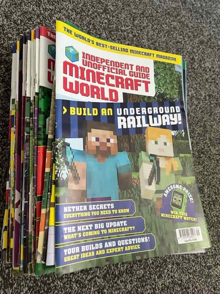Photo of free Minecraft world magazine (TW1) #1
