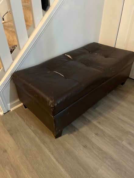 Photo of free Ottoman with storage (Morrow) #1