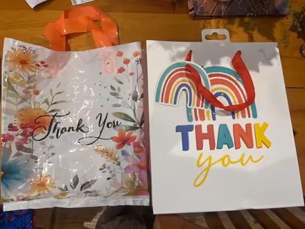 Photo of free Thank you gift bags (Warwick (Nelson Lane) CV34) #1