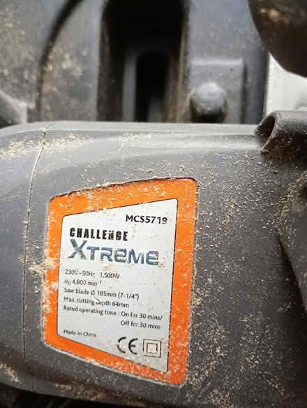 Photo of free Challenge circular saw (Burham) #2