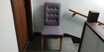 Photo of free Dining chairs - upholstered x2 (Summerlands LA8) #1