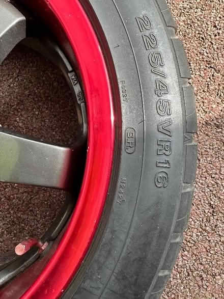 Photo of free 3 x wheels & tyres (Great Braxted CM8) #2