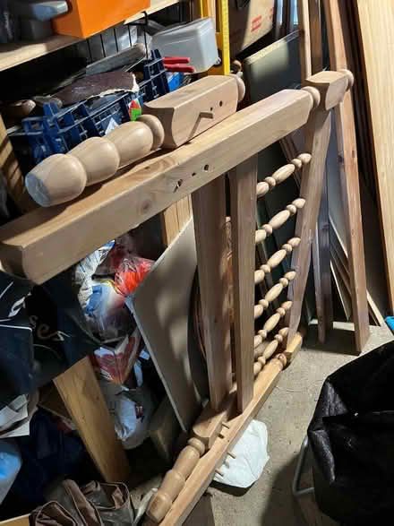 Photo of free Pine single bed frame no slats (Old Road OX3) #2