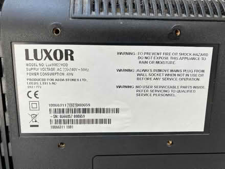 Photo of free Mini 15” television. (North Hinksey OX2) #2