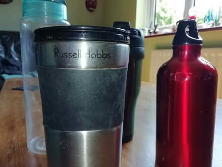 Photo of free 2x travel mugs and 2x water bottles (North Mundham) #1