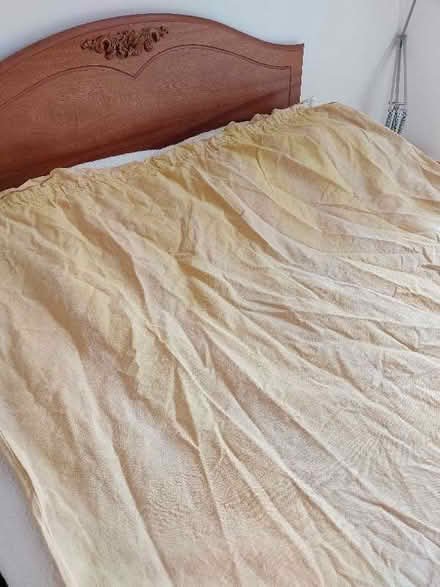 Photo of free Large pair of yellow curtains (New Marston OX3) #2