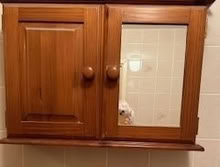 Photo of free Bathroom cabinet, will need a good clean (Lydiard Millicent SN5) #1