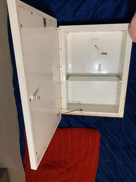Photo of free Recessed medicine cabinet w/ mirror (Near Rand Park, Keokuk) #3