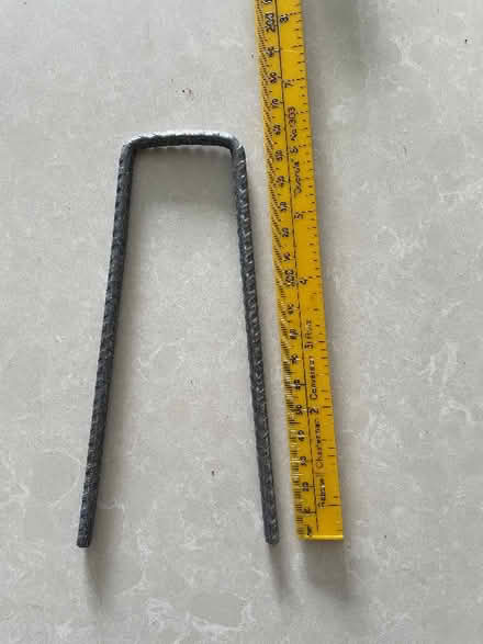Photo of free Metal U pins, 16 cm x 4.5 cm (West Malvern CP WR14) #2