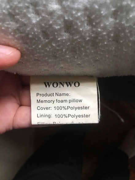 Photo of free 2 Memory foam pillows (SE10) #2
