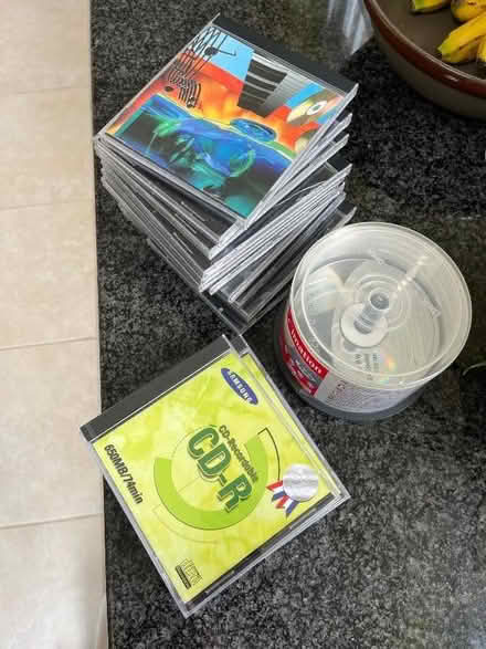 Photo of free Recordable CD’s and cases (Lexden CO3) #1