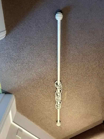 Photo of free White metal curtain pole (Chiswick W4) #1