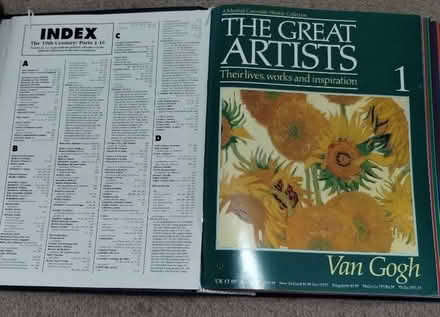 Photo of free Six volumes on the great artists. (GU14) #1
