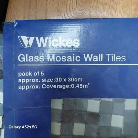 Photo of free Mosaic wall tiles x 4, 30 x 30 cm (Swinford OX29) #2