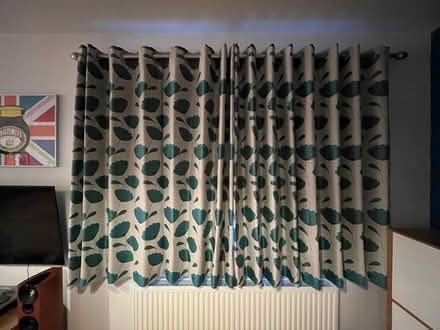 Photo of free 2 sets of curtains and curtain poles (Solihull B91) #3
