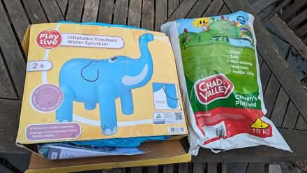 Photo of free Kids water sprinkler and play sand (Strood ME2) #1