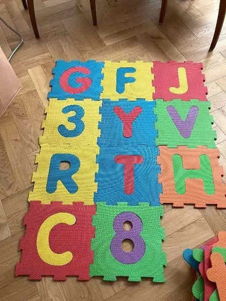 Photo of free Children’s foam letter and number may (North Hinksey OX2) #2