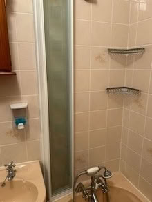 Photo of free Folding over bath shower screen plus shower tap (Lydiard Millicent SN5) #1