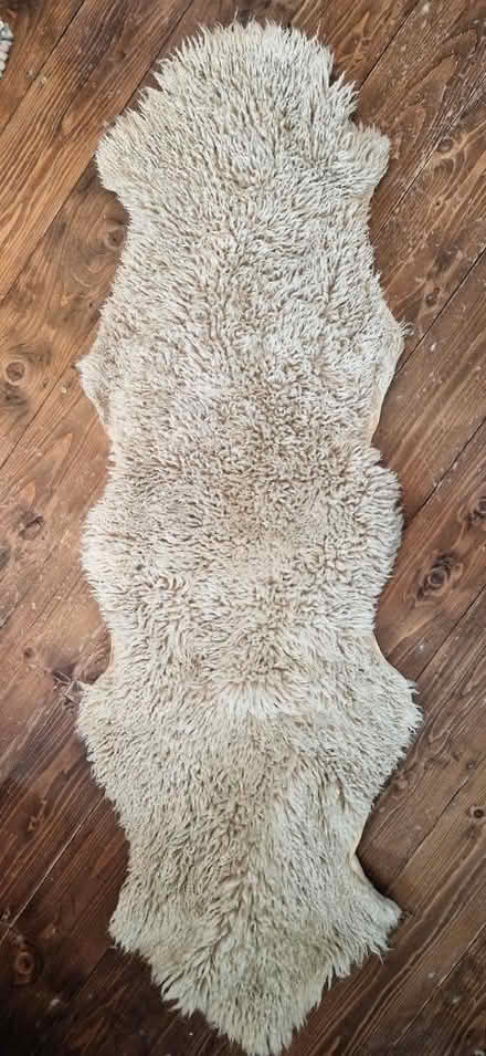 Photo of free Sheepskin rug (Tooting SW17) #2