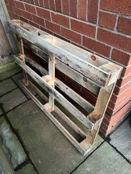 Photo of free Wooden pallet (Malvern Link WR14) #1