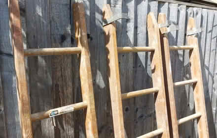Photo of free Old ladders -- for planters or whatever (Headington OX3) #2