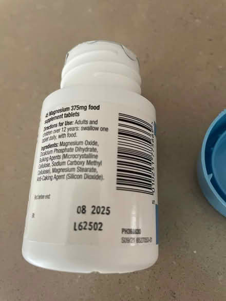 Photo of free Unopened magnesium tablets (Letchworth) #3