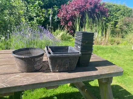 Photo of free Baskets for pond plants (Corston) #1