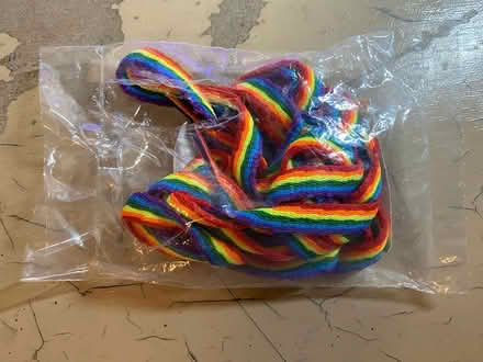 Photo of free Rainbow shoe laces (New Marston OX3) #1