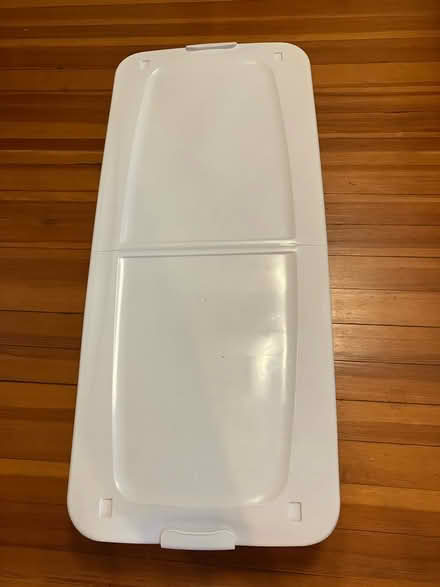 Photo of free Underbed plastic storage container (West Somerville) #1
