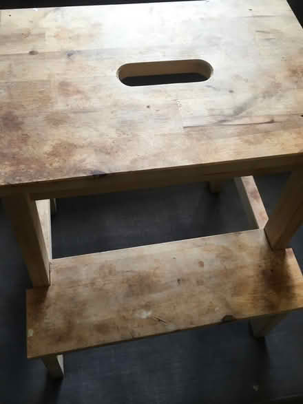 Photo of free IKEA wooden step stool (SE10) #1