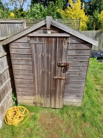 Photo of free WOODEN GARDEN SHED 7 ft x 5ft (Carshalton) #3